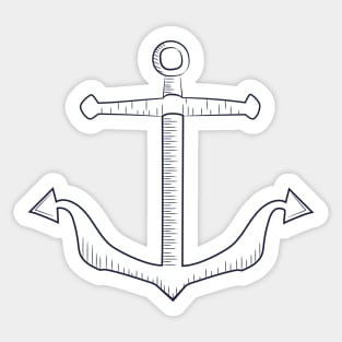 Anchor Pattern Sticker